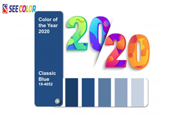 Màu sắc của năm 2020 là màu xanh dương Cổ Điển PANTONE 19 - 4052 Classic Blue